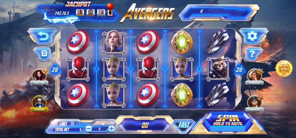 Thể lệ tham gia chơi Avengers Academy 8US